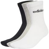 adidas - Linear Crew Socks - Enkelsokken - Wit - 6 Paar