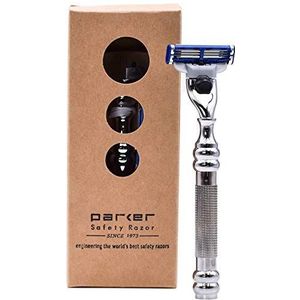 Parker safety razor mach3 chroom