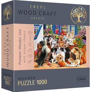 Trefl hout Honden Vriendschap puzzel - 1000 stukjes