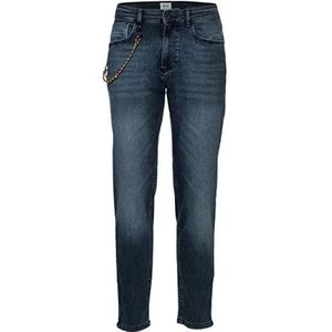 camel active Heren 488525/8D53 Jeans, Night Blue, 31W / 30L