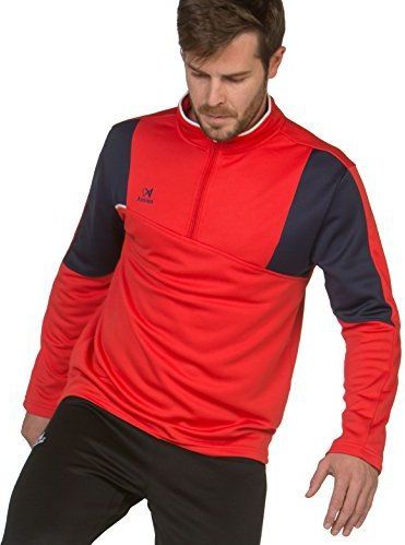 Asioka - PARIS - Sweatshirt - Halve Rits - 100% Polyester Fleece Microvezel