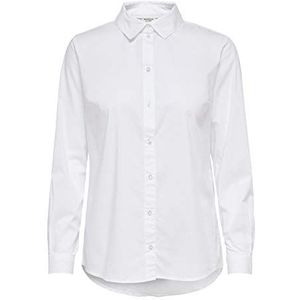 JACQUELINE de YONG Dames Jdymio L/S Shirt WVN Noos blouse, wit (white), 44