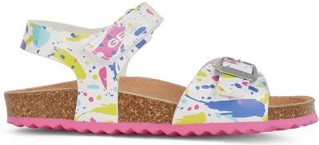 Geox - J Adriel Girl C - Sandalen - Wit Fuchsia - 27 EU