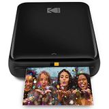 KODAK - Step - Draagbare Smartphone-fotoprinter - Zwart - Zelfklevende Foto's 5 x 7,6 cm
