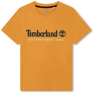Timberland T-shirt met korte mouwen voor jongens, Geel