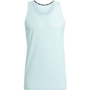 adidas Own The Run Singlet Heren - Zwart - Lichtgewicht en Ademend