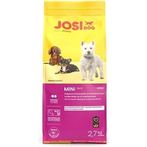 JosiDog Mini (3 x 2,7 kg) | Hondenvoer voor kleine rassen | Premium droogvoer voor volwassen honden | Powered by JOSERA