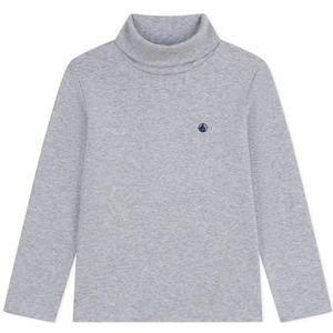 Petit Bateau Kindertrui van katoen, effen, rook China, 3 Jaren