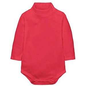 CuteOn Baby Jongens Meisjes Effen Kleur Basic Coltrui Katoen Bodysuit Jumpsuit - Verschillende Kleuren Pasgeboren tot 2 Jaar