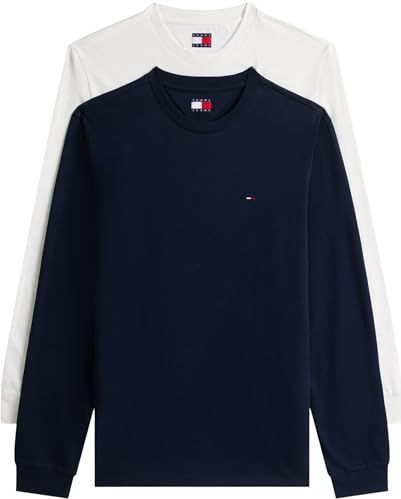 Tommy Jeans Shirt  zwart / wit