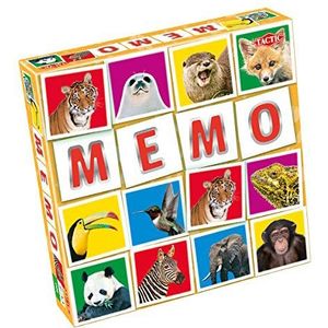 Wildlife Memo Game 41441 Tactic Memo Wildlife, Multicolor