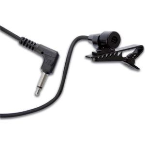 Velleman Tie-clipmicrofoon, voor smartphone, mobiele telefoon, opname, met kabel van 4 m, zwart