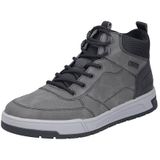 Rieker - 36020 - Veterlaarzen - Grijs - Donkergrijs - Wit