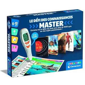 Clementoni - De uitdaging van de Master kennis vanaf 7 jaar - Educatieve spelletjes voor kinderen - Leren met plezier - Made in Italy