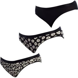 Pack-3 - Stretch Katoenen Slip - D4C17 - Dames