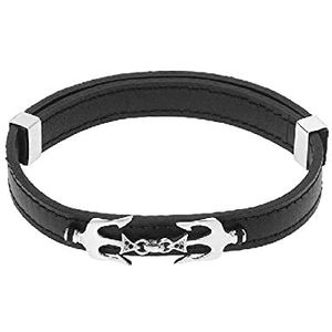 Homemania HOMOT_0955 armband modesieraad, zwart, 8,5 x 8,5 x 1 cm