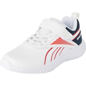 Reebok Rush Runner 5 Syn Alt, kinderschoenen, wit/rood (Ftwrwhite Vectornavy Vectorred), 30 EU