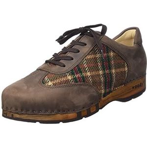Woody Heren Sam houten schoen, caffe-ruit, 43 EU, Caffe Karo, 43 EU