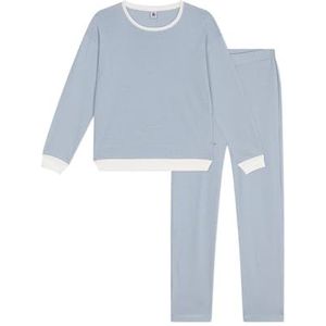 Petit Bateau Nachtkleding voor dames, Adriatic/Marshmallow, L