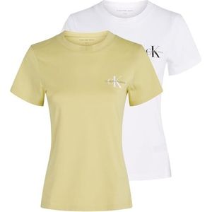 Muted Lime - T-shirt - Katoen - Slim Fit