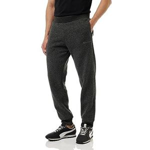 Champion Legacy Basketbal Poly-Fleece Straight Hem Trainingsbroek voor heren, Grigio Monumento/Nero, XXL