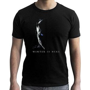 ABYstyle Game Of Thrones Night King T-shirt voor heren, zwart, XL