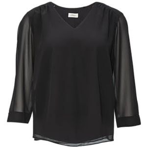 s.Oliver BLACK LABEL - Damesblouse - Zwart - 40