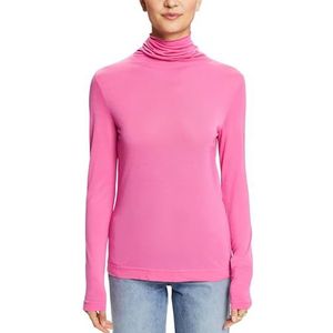 ESPRIT T-shirt voor dames, 661/roze fuchsia 2, L