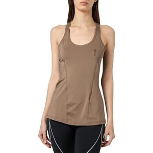 Champion Athletic Club W Quick-Dry Slim Tanktop, moddergrijs, L dames SS24, modder grijs, L