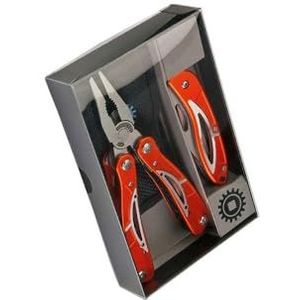 Mob Outillage 620200000 multifunctionele tang en mes, roestvrij staal (in koffer)
