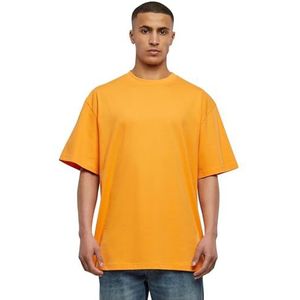 Urban Classics Basic Crew Neck Tall Tee T-shirt voor heren, oranje, 4XL