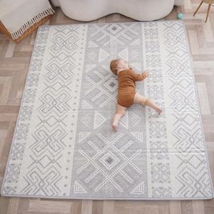 Baby Speelmat 150x180x1cm XXL Baby Gym Play Mat - Speelkleed Baby - Baby Foam Mat - Omkeerbare Opvouwbare Schuimrubberen Vloermat - Baby Speeltapijt - Geboortecadeau - Kruipmat Baby - Tummy Time
