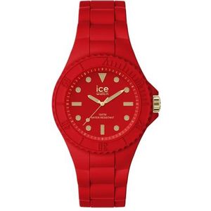 Ice-Watch - ICE generation Glam red - Rood damenhorloge met siliconen armband - 019891 (Small)