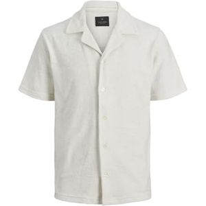JACK & JONES Heren Jprblaben SS Shirt, cloud dancer, S