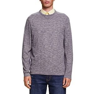 ESPRIT Heren 053EE2I301 Pullover, 404/Navy 5, S, 404/Navy 5, S