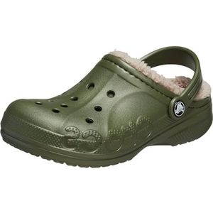 Crocs Unisex Kid's Baya gevoerde klomp K, legergroen, 33/34 EU