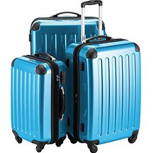Hauptstadtkoffer - Alex - handbagage harde schalen, blauw, kofferset, kofferset