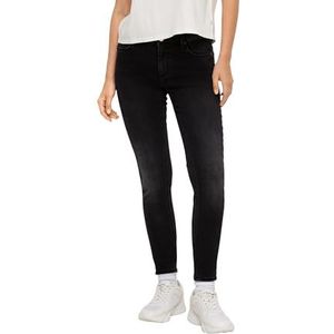 Q/S by s.Oliver Sadie Skinny Jeansbroek voor dames, grijs/zwart, 34W / 32L