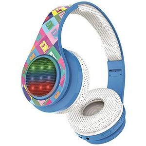 eKids CRA-LEDFH-BLU Bluetooth-hoofdtelefoon, blauw