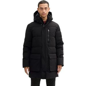 TOM TAILOR Herenparka met afneembare capuchon, 29999 - Black, XL