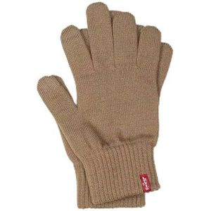 Levi's Ben Touch Screen Gloves - effen handschoenen - heren, Bruin, L