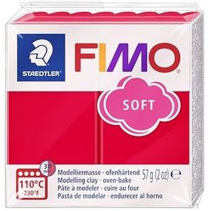 STAEDTLER 8020-24 - Fimo Soft Normal Block Modelleermassa, 57 g, indirood