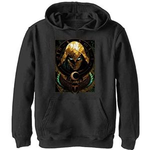 Marvel Scarb Moon Hoodie voor kinderen, Zwart, S