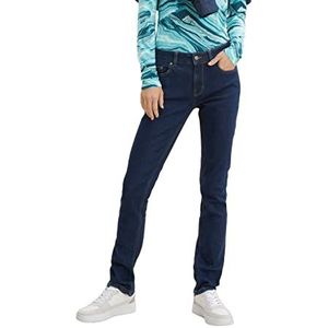 TOM TAILOR Denim Dames Elsa Slim Fit Jeans 1033601, 10114 - Clean Dark Stone Blue Denim, 26W / 34L