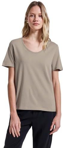 Street One - Dames Basic Shirt - Beige