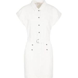 Morgan 242-rdenim damesjurk, ECRU, 32