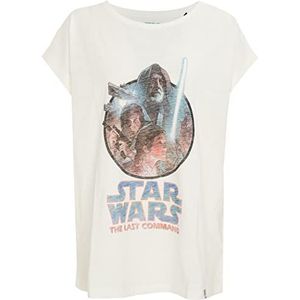 Recovered Star Wars The Last Command Ecru Dames vriendje T-shirt, Veelkleurig, XL