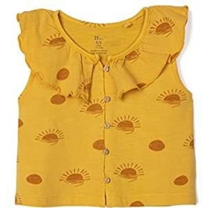 ZIPPY Meisjesblouse, Misted Geel 14-0837 Tc, 7 Jaren