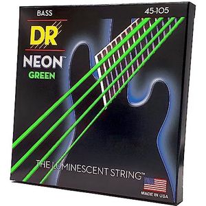 DR Strings NGB-45 Coated Nickel Bass Guitar Strings, Medium