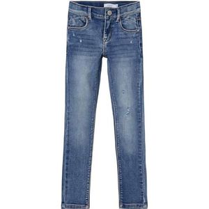 NAME IT Girl Jeans Skinny Fit, blauw (medium blue denim), 164 cm